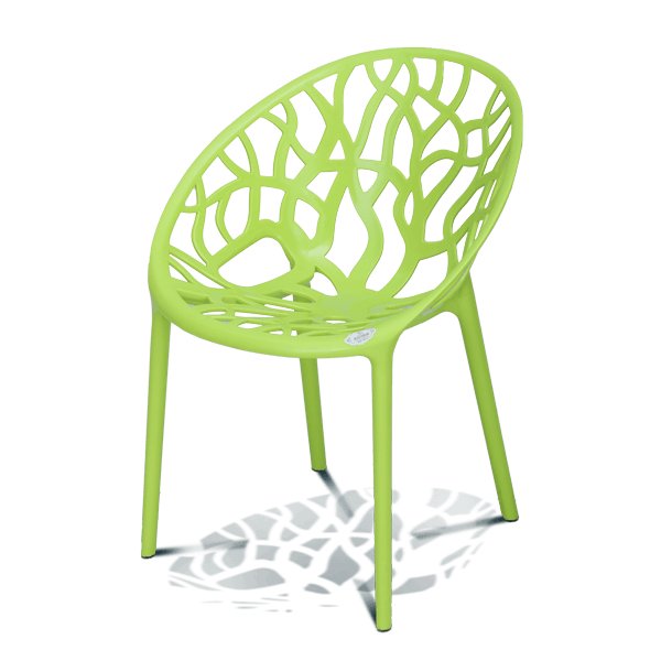 Stylee Ventral Arm Chair – Lime Green