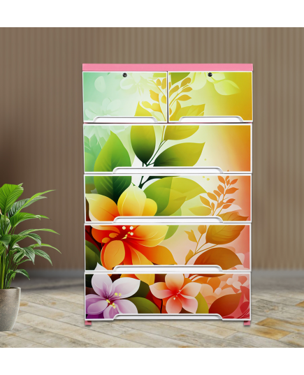 Elite Wardrobe HD-Double 5D – Dream Garden Pink